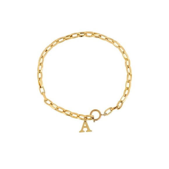 joolz by Martha Calvo Initial Lariat "L" Gold - Picture 1 of 8